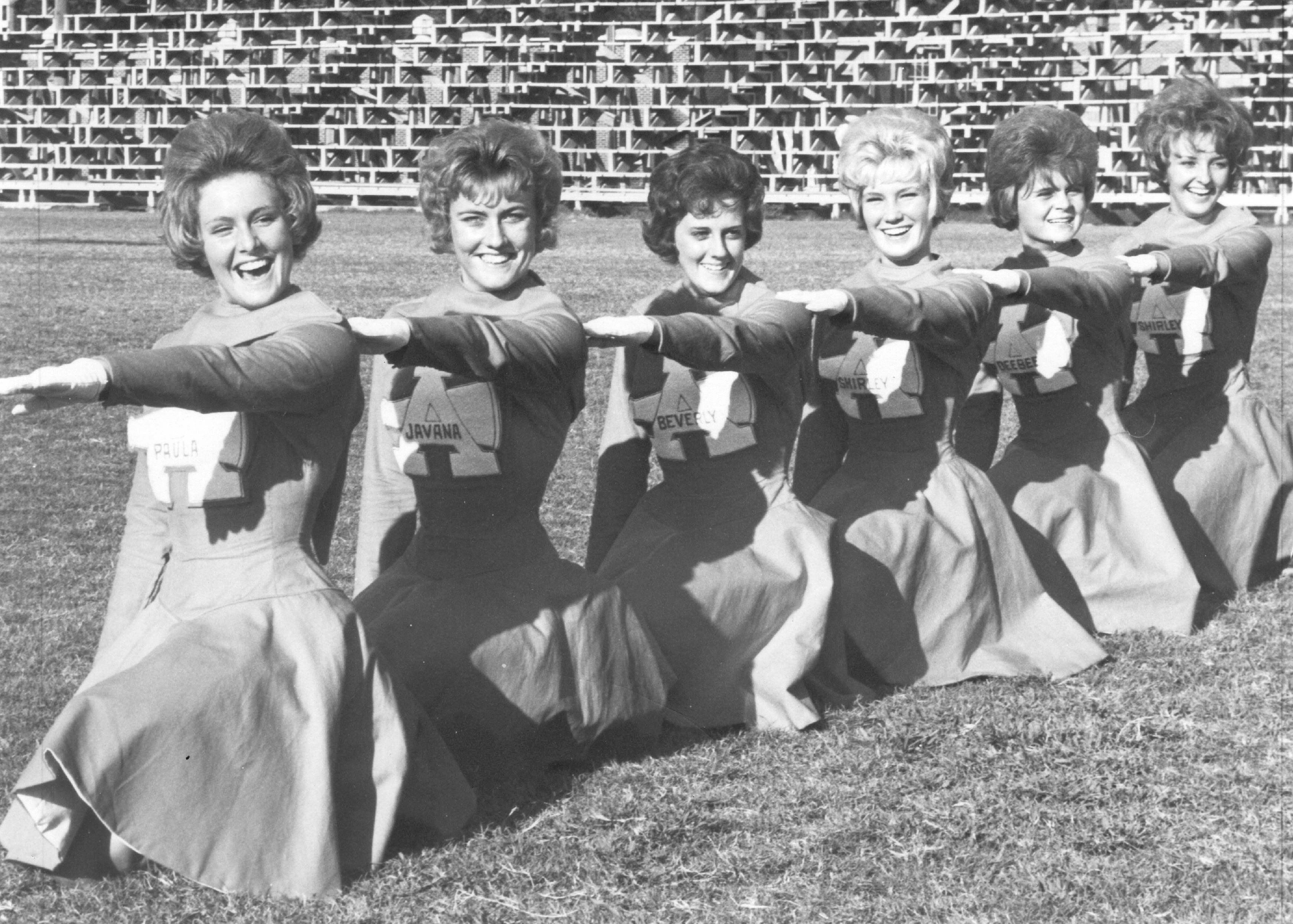 AHS Varsity Cheerleaders 1964 museum col